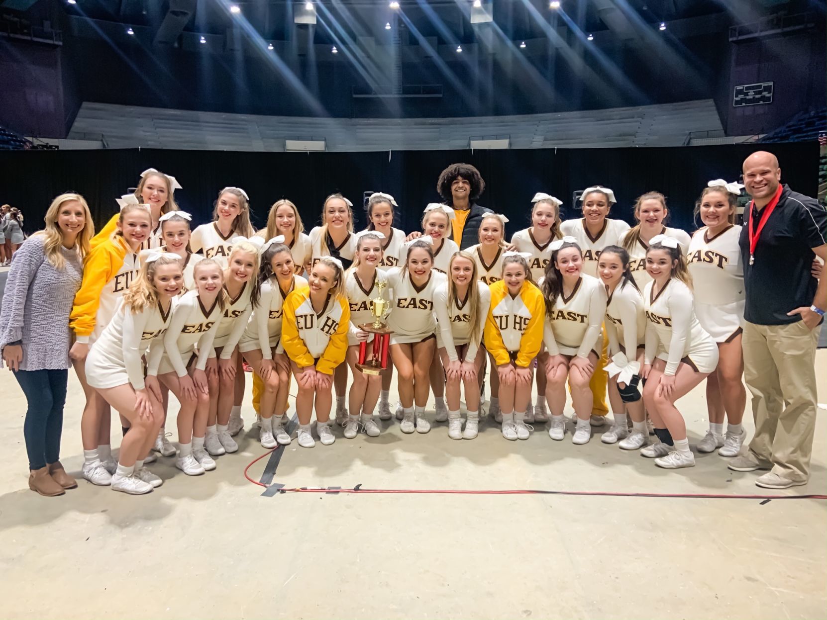 East Union Cheer places fourth in competition